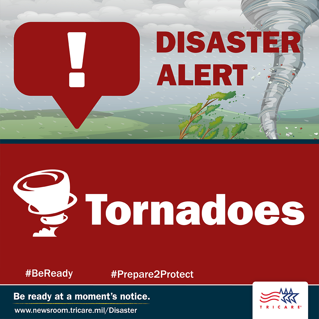 Link to Infographic: Disaster Alert for Tornadoes 