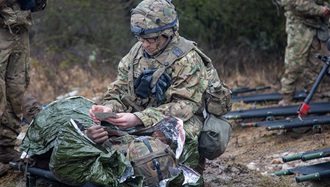 Link to Photo: Avoiding the Walker Dip: Military health professionals must ‘train how you’re going to fight’