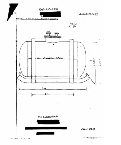 Storage Tank Dimensions