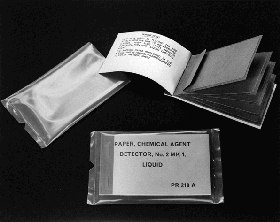 Figure 10. British one-color detector paper