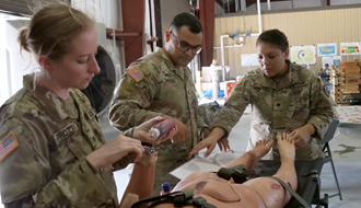 Link to Video: AR-MEDCOM, MRTC enable training, medical support for Operation Sentinel Justice