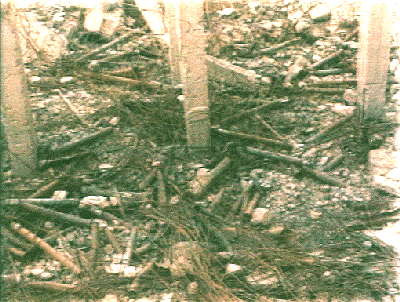 Figure 34.  UNSCOM photo of remmants of Bunker 73
