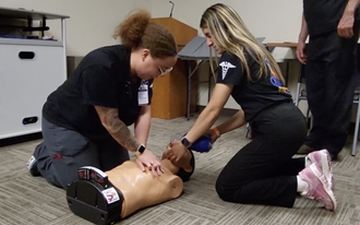 Link to Video: Nursing Skills Fair at WBAMC highlights training and comradery - Video Story