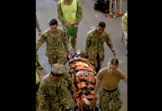 Link to Video: USNS Mercy Sailors Hold MERCEX 26-3