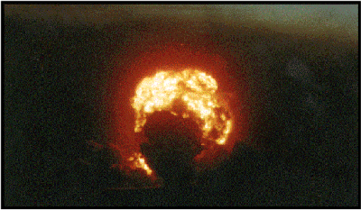 Figure 32.  April 2nd detonation at An Nasiriyah ASP SW; picture courtesy 2nd Armored Cavalry Regiment operations officer