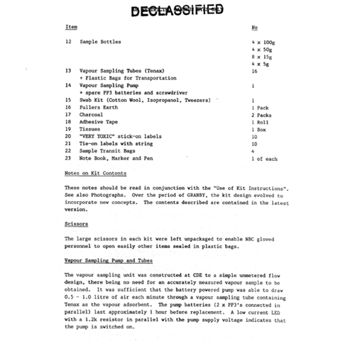 Declassified Document