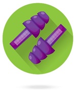 filtered earplug image