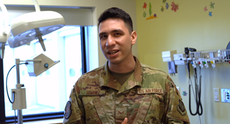 Link to Video: MHS nurse in uniform explaining that nursing is who we are.
