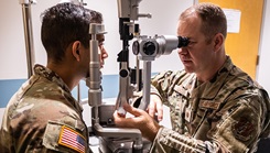 An eye exam
