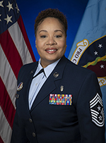 Link to biography of Chief Master Sgt. Tanya Y. Johnson