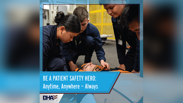 Image of Patient Safety Awareness Week Highlights Ready Reliable Care.