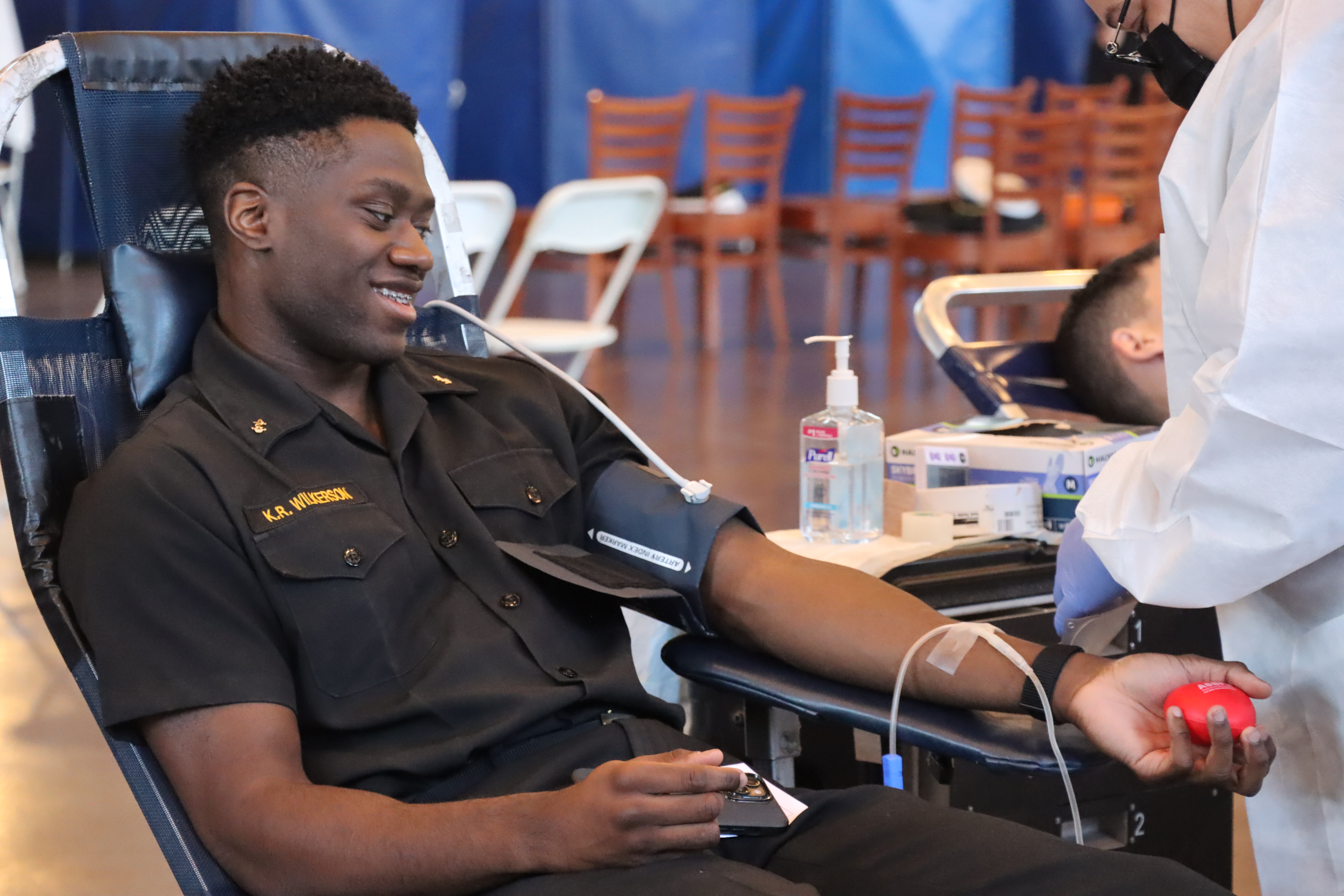 Image of Saving Lives: U.S. Naval Academy Hosts Successful ASBP Blood Drive.