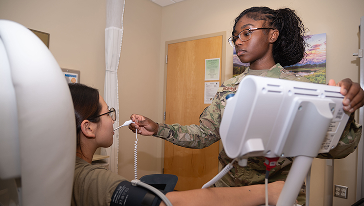 Image of Military Health System’s streamlined privileging process allows providers to ‘focus on their patients’.