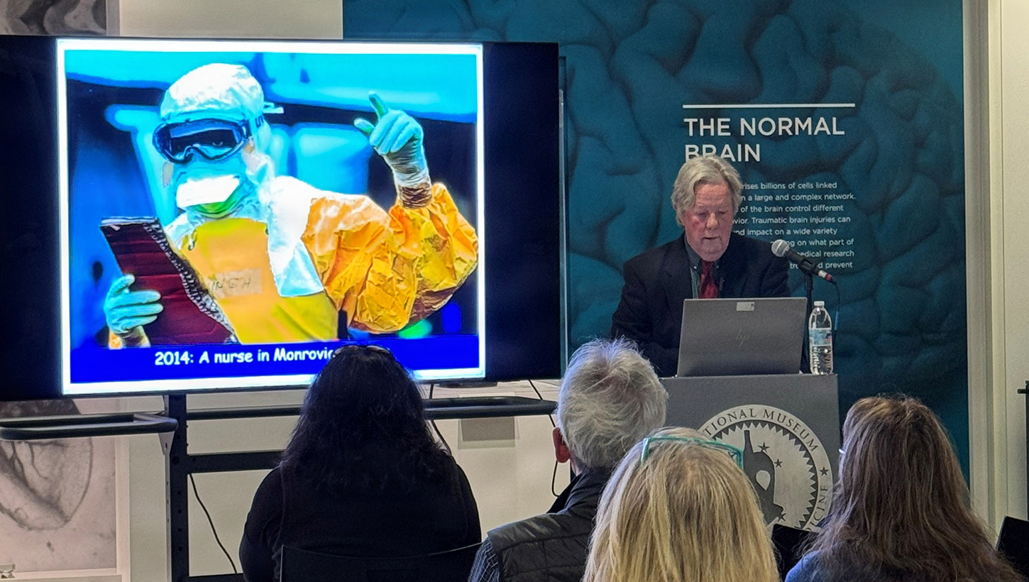 Image of Understanding Ebola and the Tools Used to Fight It: NMHM Hosts Dr. Mike Bray.