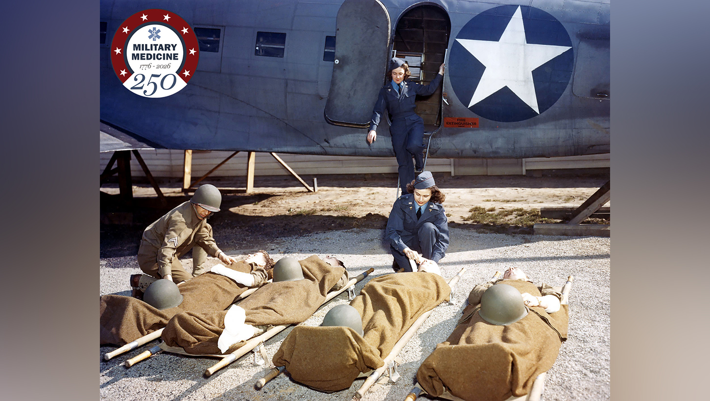 Image of U.S. Air Force Nurse Corps: 77 years of support to mission readiness, patient care.