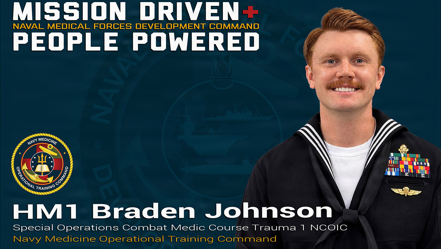 Mission Driven–People Powered: HM1 Braden Johnson