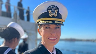 Link to Photo: Navy Optometrist at MCRD San Diego Named 2026 AFOS Navy Optometrist of the Year