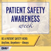 Link to biography of Patient Safety Awareness Week: Be a Patient Safety Hero
