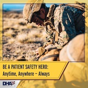 Link to biography of Patient Safety Awareness Week: Marines