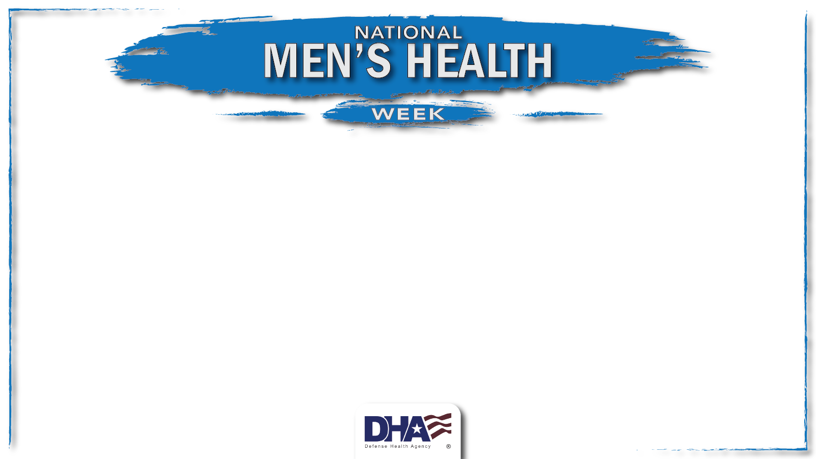 Image for National Mens Health Week Overlay