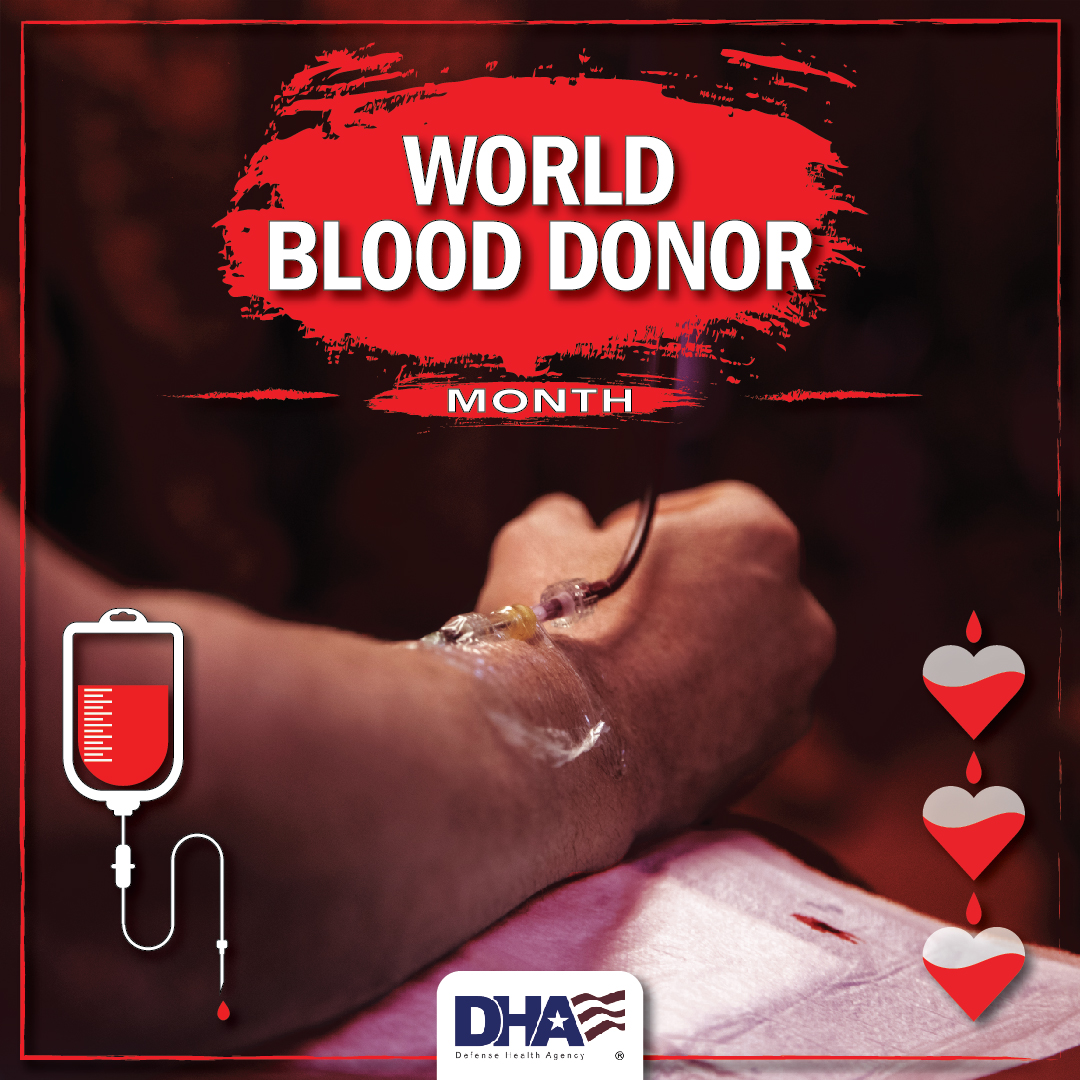 Link to Infographic: World Blood Donor Month