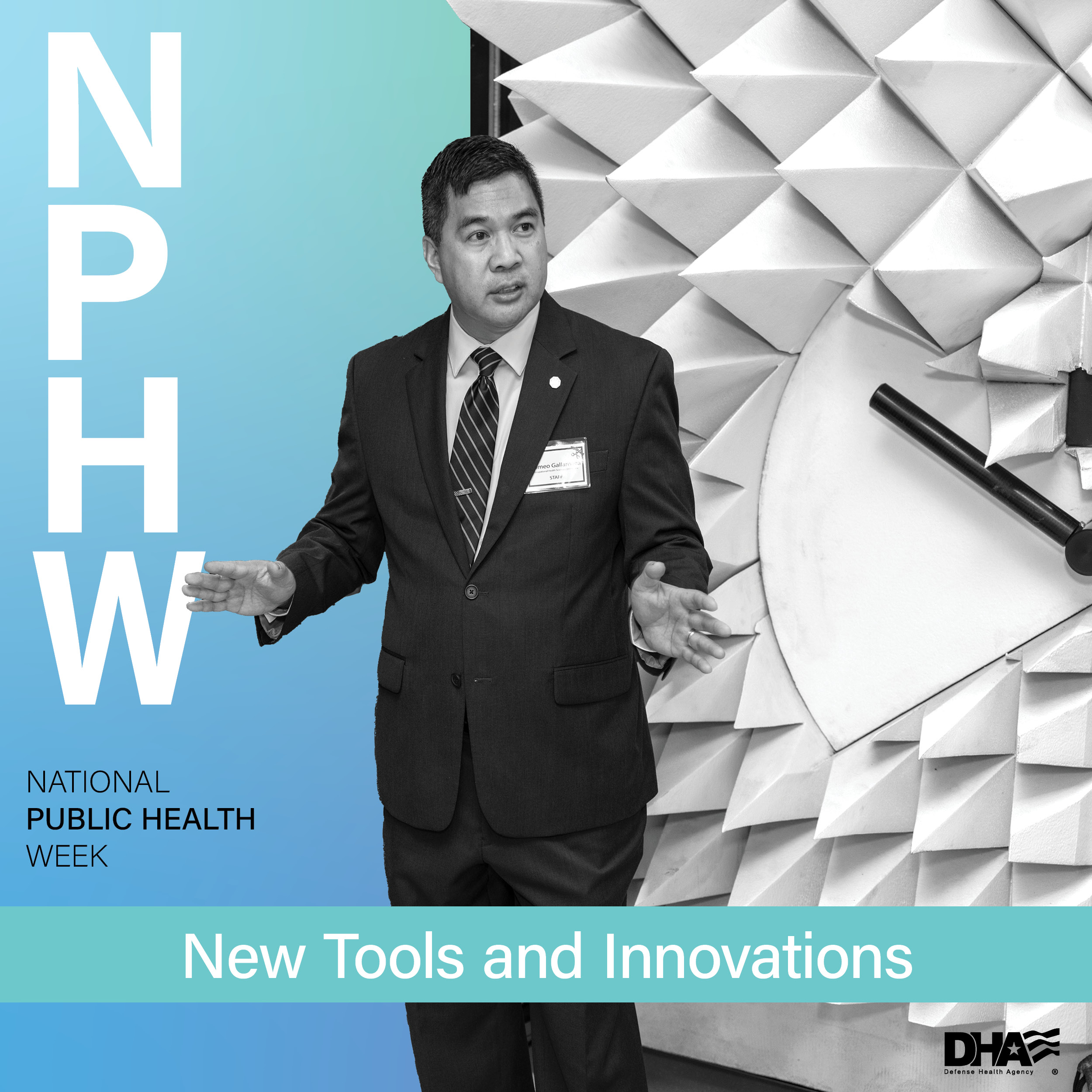 Image for National Public Health Week New Tools and Innovation Civilian