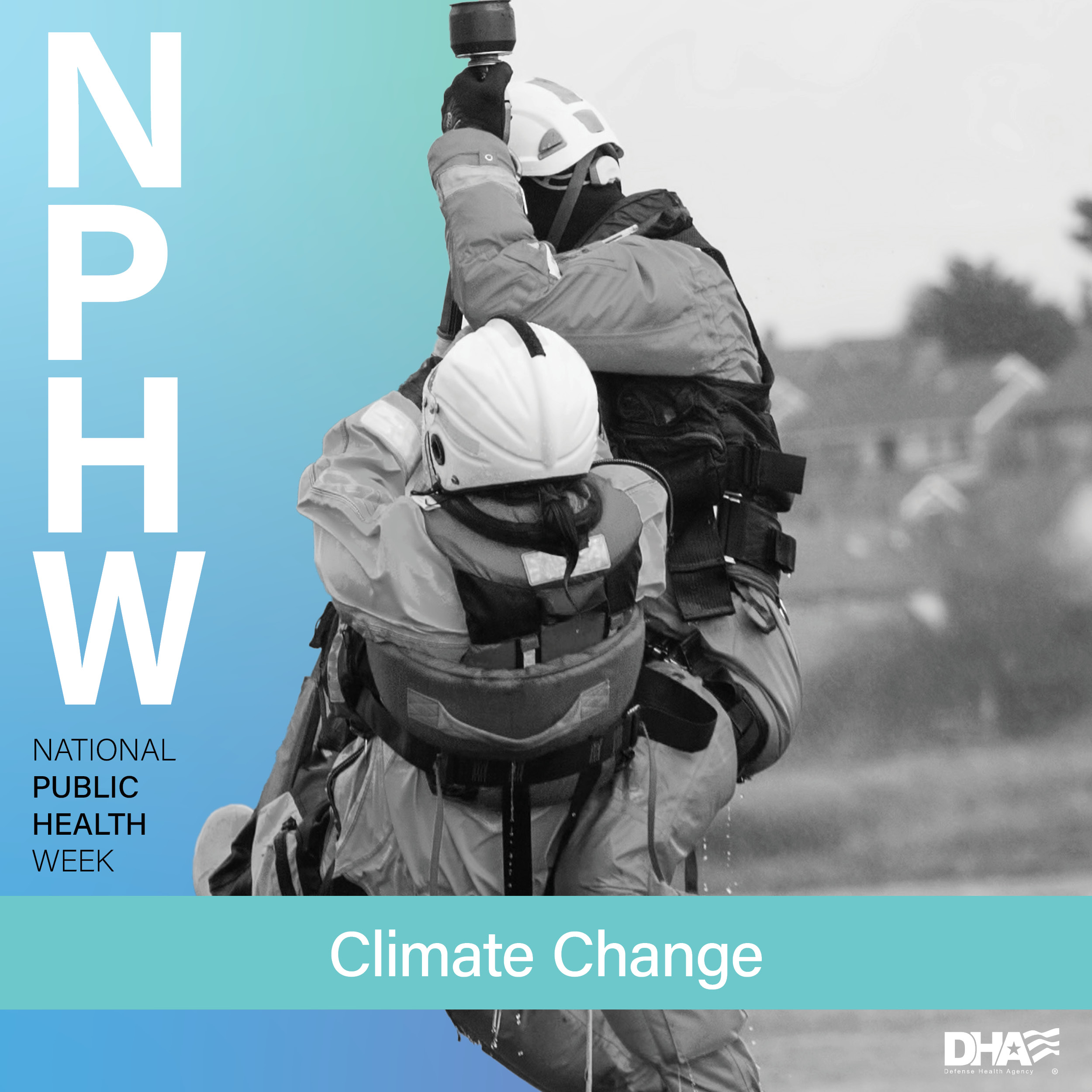Image for National Public Health Week Climate Change Civilians