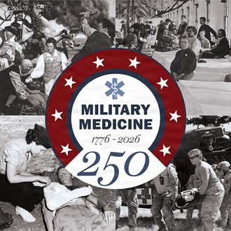 Link to Infographic: Military Medicine 250 square