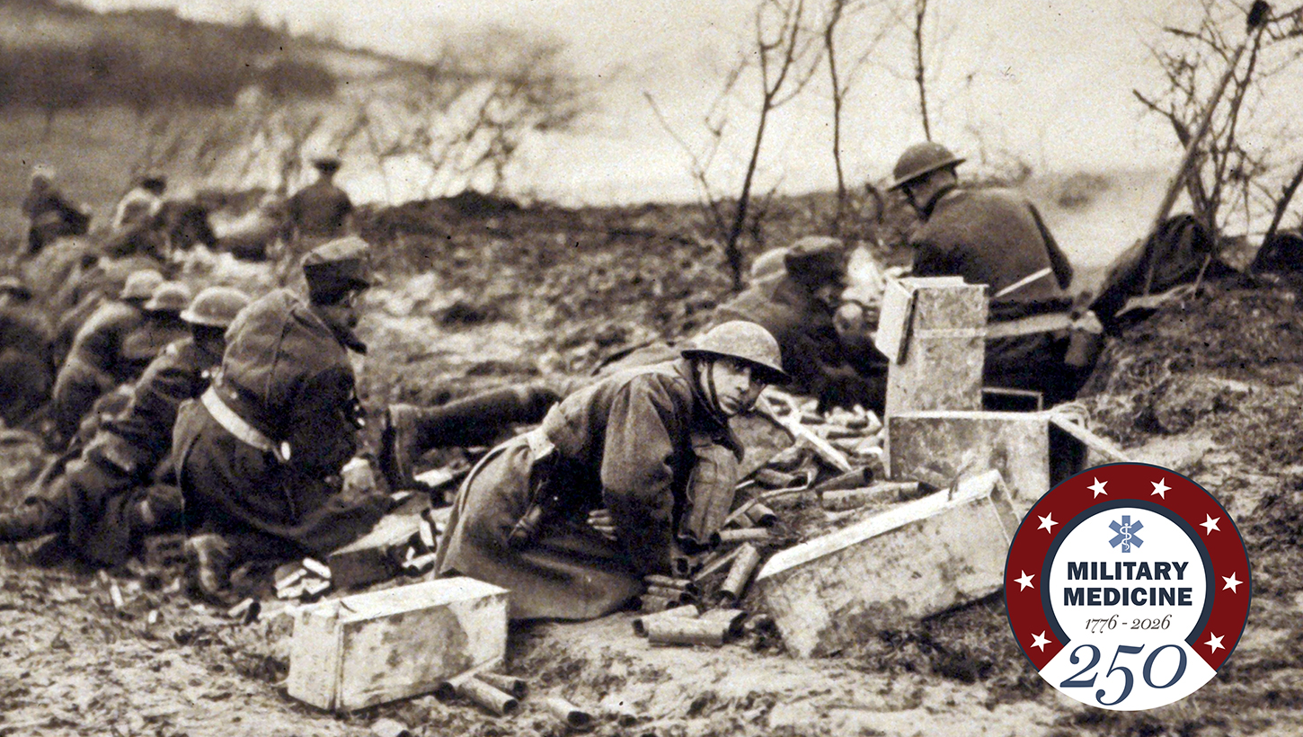 Image of Military medical heroes of World War I.