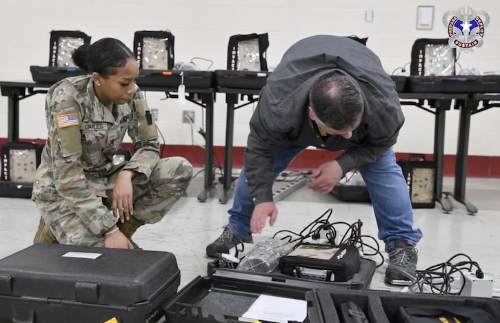 AMLC partners with National Guard for medical maintenance mission