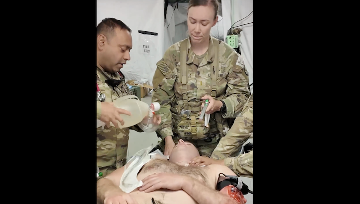 Global Medic at Operation Bold Eagle