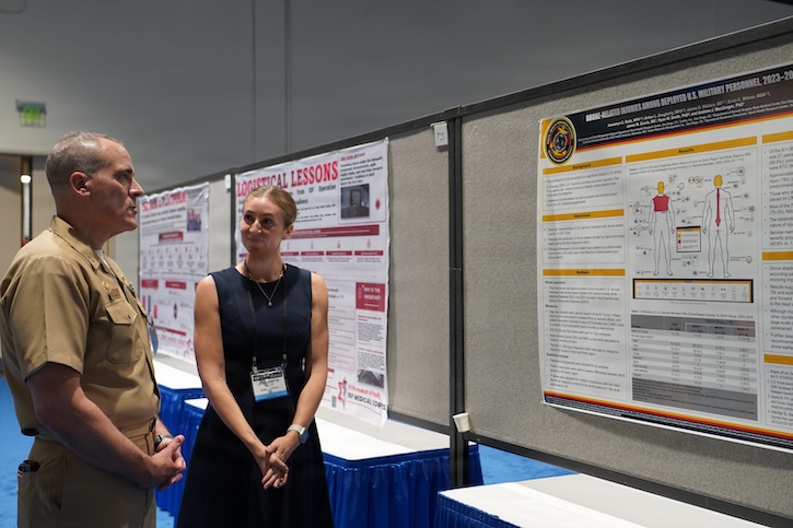 Research Epidemiologist Jessamyn Boltz Discusses Her Research Poster at MHSRS 2026