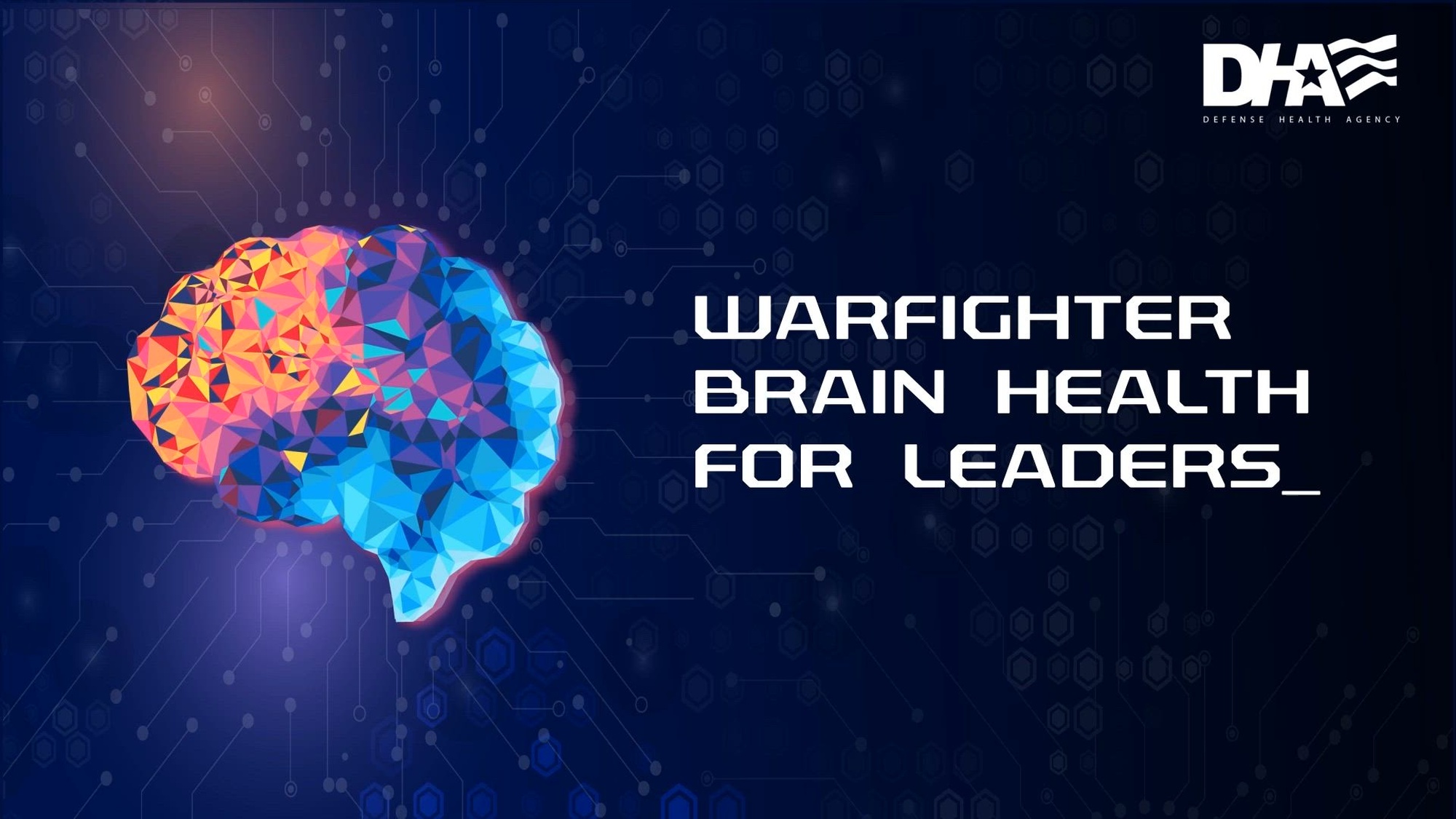 The Warfighter Brain Health for Leaders Training Video