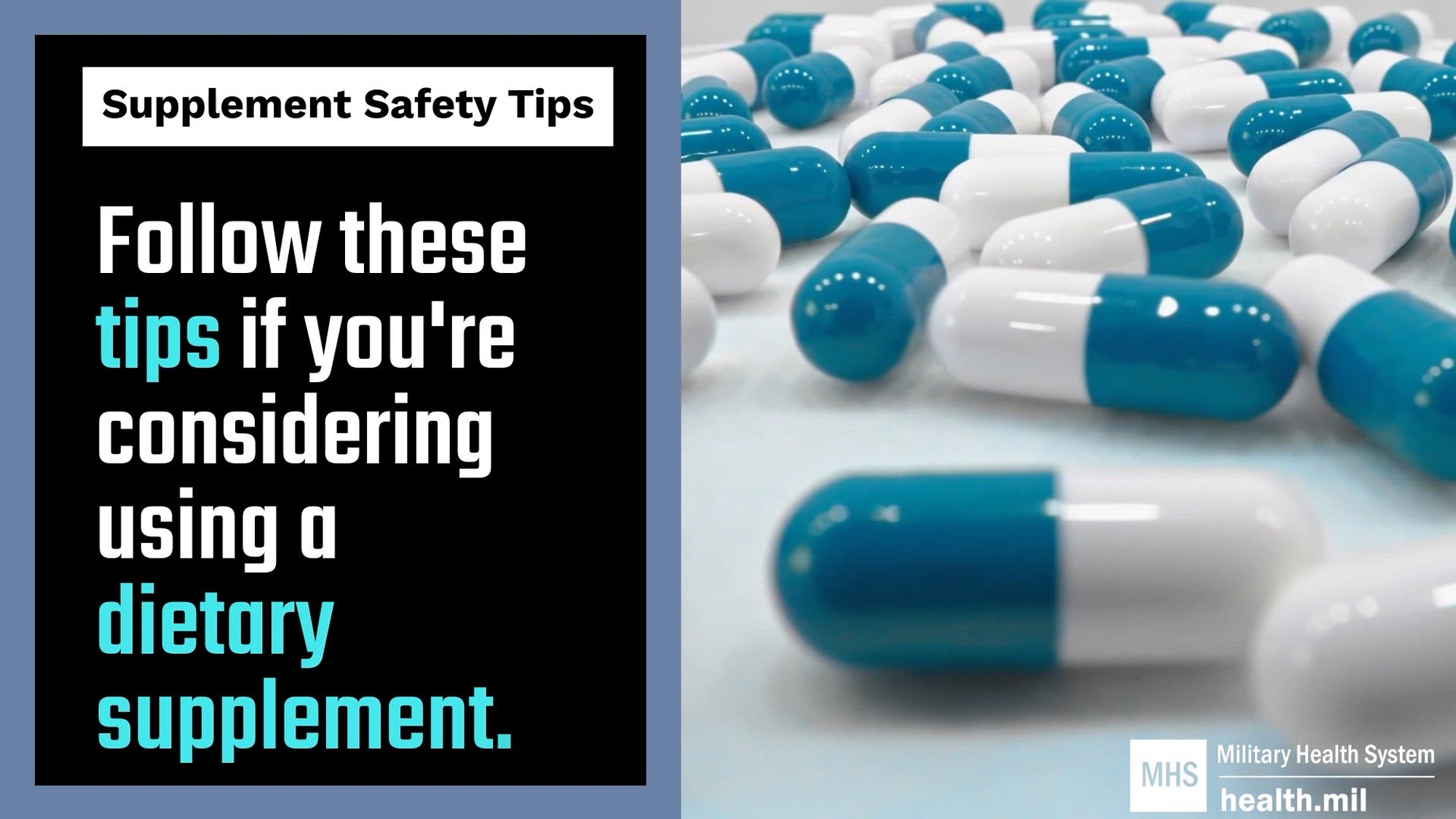 Supplement Safety Tips | Health.mil
