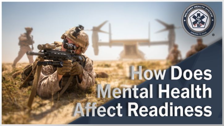 How does mental health affect readiness?
