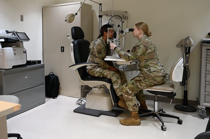 SERIES: 36 Wing Optometrist supports mission readiness thru clear vision