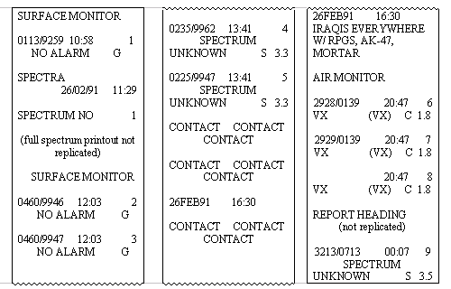 Figure 12.  Fox tape, February 26, 1991