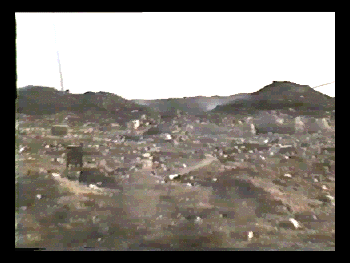 Figure 20. Results of demolition test; picture from 37th Engineer Battalion videotape