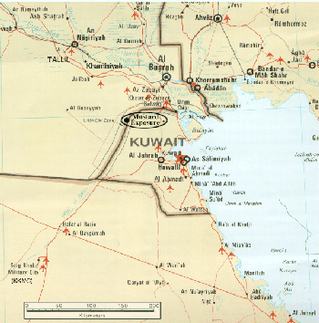 Figure 2. Kuwait Theater of Operations: Mustard Exposure