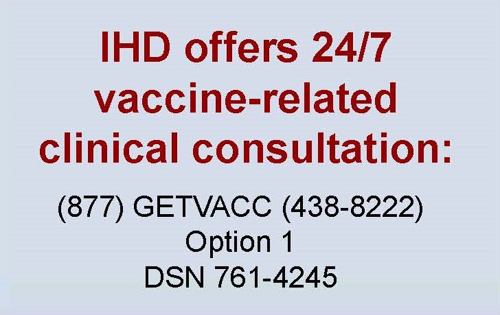 Vaccine concern?