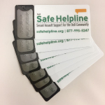 Safe Helpline print materials