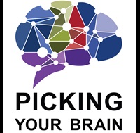 TBICoE's Picking Your Brain podcast icon.