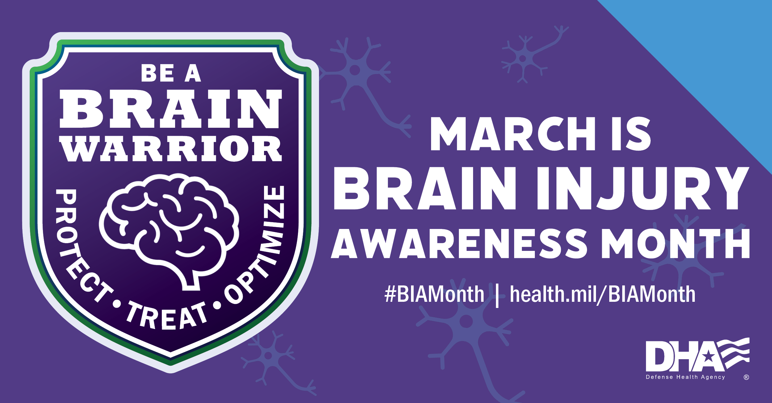 Link to Infographic: March is Brain Injury Awareness Month