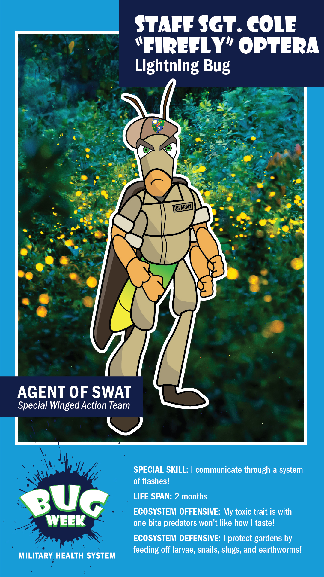 Link to Infographic: Agent of SWAT: Staff Sgt. Cole Optera