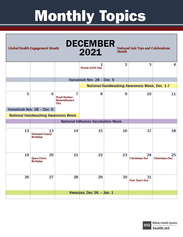 December Toolkit Calendar 