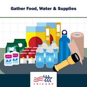 Link to biography of Gather Food, Water, & Supplies