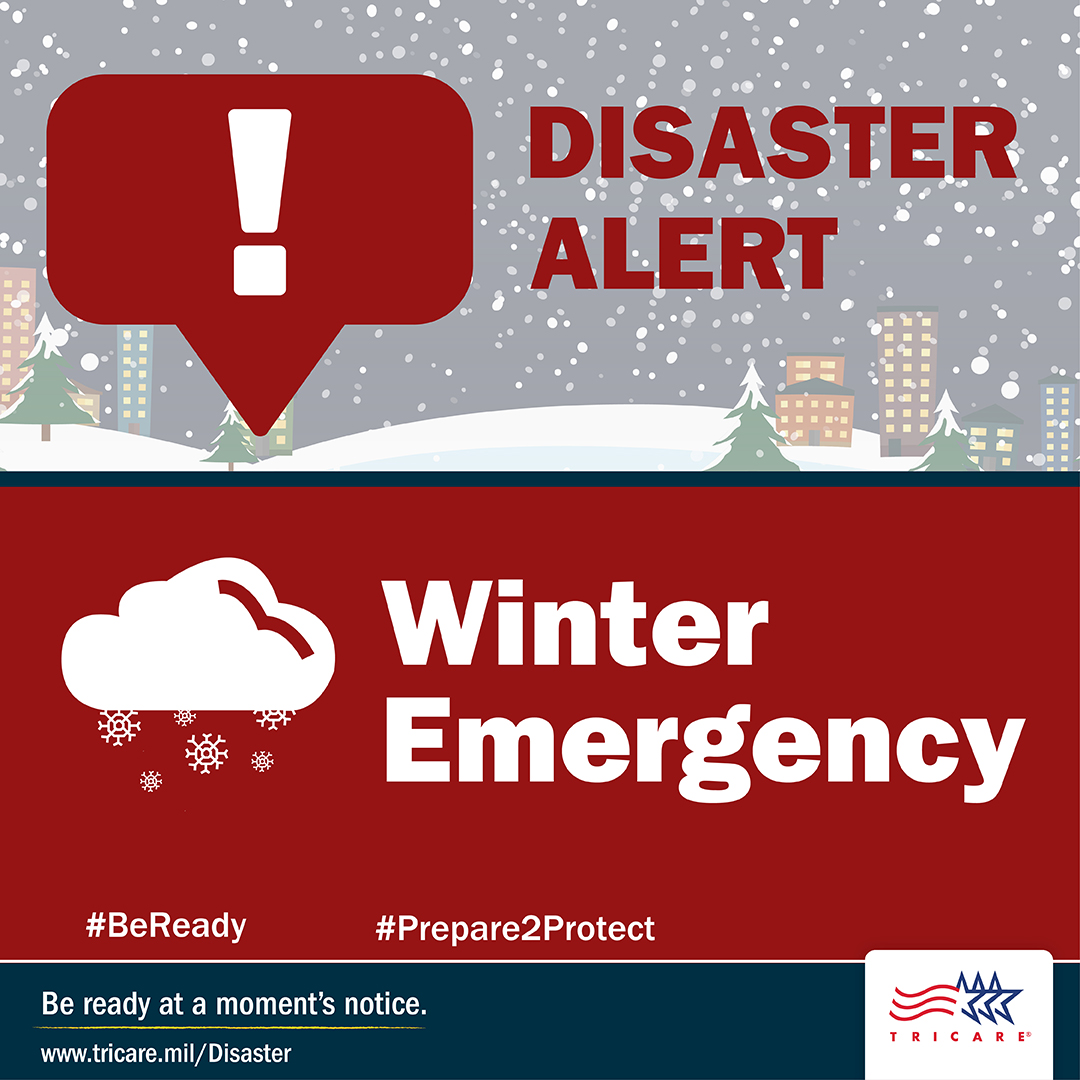 Link to Infographic:  Be prepared for winter emergencies by signing up for disaster alerts.