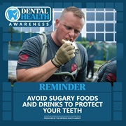 Link to biography of Dental Health: Avoid Sugary Foods
