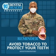 Link to biography of Dental Health: Avoid Tobacco
