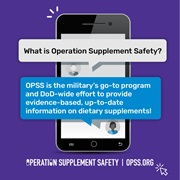 Link to biography of Supplement Safety: OPPS